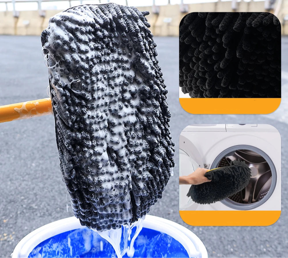 Fregona extensible para limpieza de carroceria