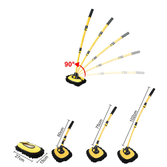 Fregona extensible para limpieza de carroceria
